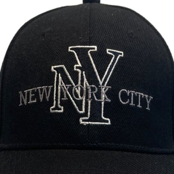 NYC 1664 New York City Men's Black Baseball Cap Hat - NWT - Picture 11 of 11
